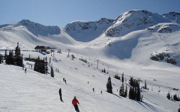 Hoogste skigebied in het regionaal district Squamish-Lillooet – skigebied Whistler Blackcomb