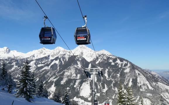 Stodertal: beste skiliften – Liften Hinterstoder – Höss