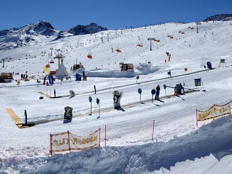 Kinderland van de Skischule Sölden-Hochsölden op de Giggijoch