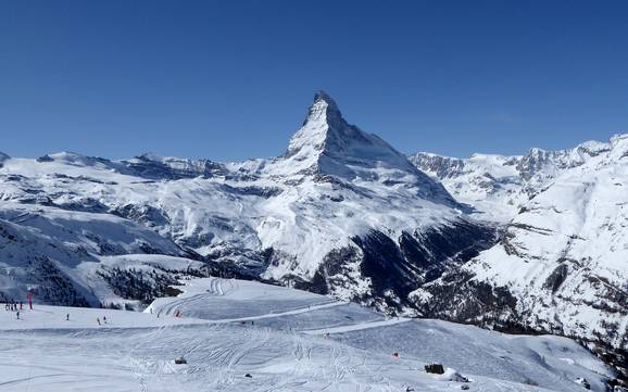 Grootste hoogteverschil in Zwitserland – skigebied Zermatt/Breuil-Cervinia/Valtournenche – Matterhorn