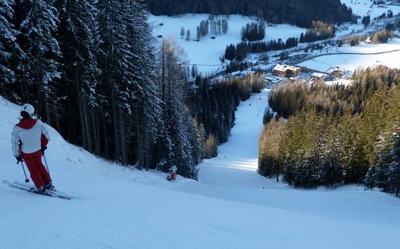 Skigebieden voor gevorderden en off-piste skiërs 3 Zinnen Dolomieten – Gevorderden, off-piste skiërs 3 Zinnen Dolomieten – Helm/Stiergarten/Rotwand/Kreuzbergpass