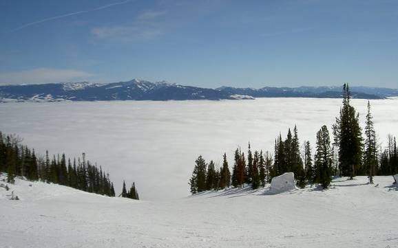Grootste hoogteverschil in Wyoming – skigebied Jackson Hole