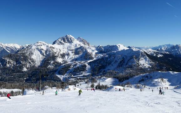 Grootste hoogteverschil in de regio Gailtal-Pressegger See – skigebied Nassfeld – Hermagor