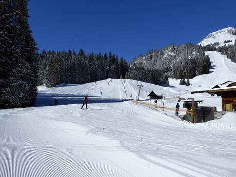 Skigebieden voor beginners in het Kleinwalsertal – Beginners Ifen
