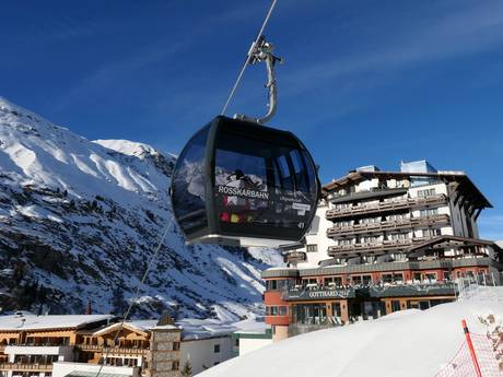Ötztal: beste skiliften – Liften Gurgl – Obergurgl-Hochgurgl