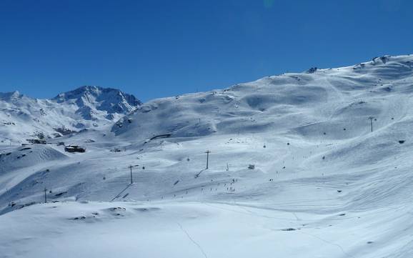 Beste skigebied in het departement Savoie – Beoordeling Les 3 Vallées – Val Thorens/Les Menuires/Méribel/Courchevel
