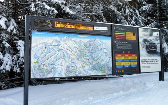 Churwaldnertal: oriëntatie in skigebieden – Oriëntatie Arosa Lenzerheide
