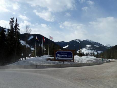 East Kootenay: bereikbaarheid van en parkeermogelijkheden bij de skigebieden – Bereikbaarheid, parkeren Panorama