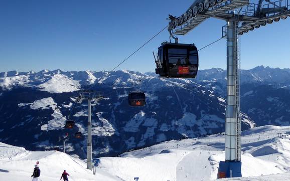 Beste skigebied in het district Schwaz – Beoordeling Kaltenbach – Hochzillertal/Hochfügen (SKi-optimal)