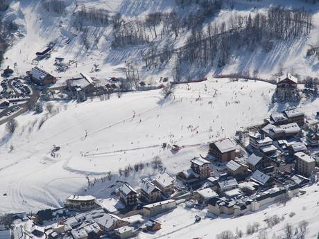 Skigebieden voor beginners in de Maurienne – Beginners Les Sybelles – Le Corbier/La Toussuire/Les Bottières/St Colomban des Villards/St Sorlin/St Jean d’Arves