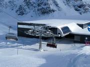 Gletscherseebahn - 6-persoons hogesnelheidsstoeltjeslift (koppelbaar) met kap en stoelverwarming
