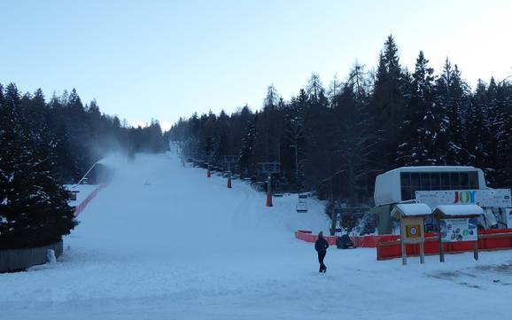 Skiën in het Val di Non (Nonstal)
