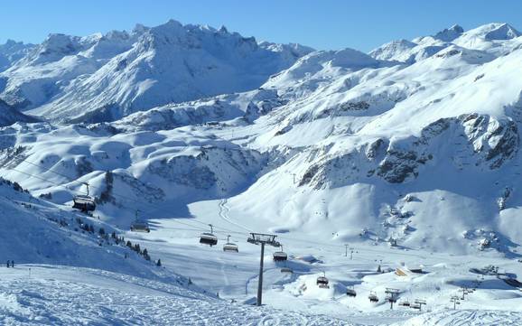 Grootste skigebied in Vorarlberg – skigebied St. Anton/St. Christoph/Stuben/Lech/Zürs/Warth/Schröcken – Ski Arlberg