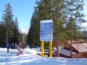Pistebewegwijzering in Cortina d'Ampezzo