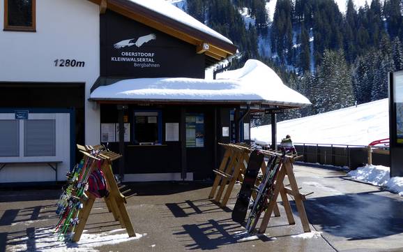 Kleinwalsertal: netheid van de skigebieden – Netheid Ifen