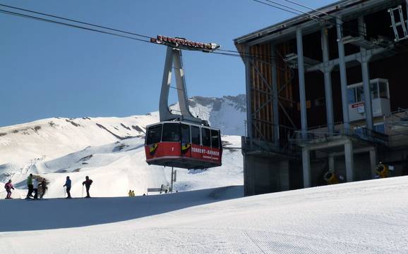 Grootste hoogteverschil in het Dalatal – skigebied Leukerbad