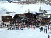 Après-skitip La Folie Douce Val d'Isère