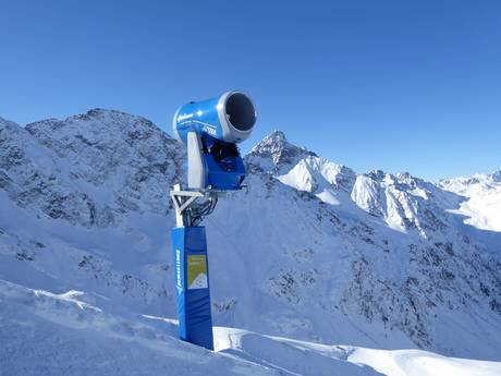 Sneeuwzekerheid centrale deel van de oostelijke Alpen – Sneeuwzekerheid St. Jakob im Defereggental – Brunnalm