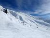 Zuidelijke eiland: Grootte van de skigebieden – Grootte Treble Cone
