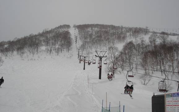 Skiën in het Kiso-gebergte