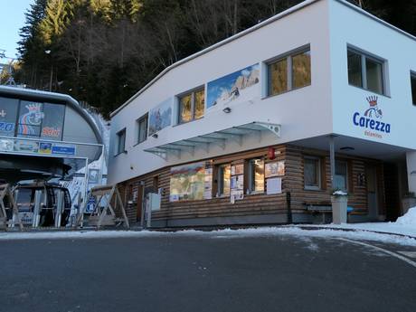 Zuid-Tirol: netheid van de skigebieden – Netheid Carezza