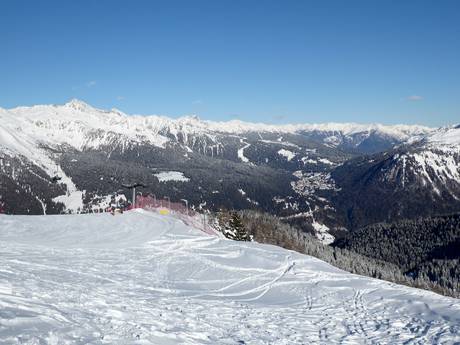 Trentino-Südtirol: Grootte van de skigebieden – Grootte Madonna di Campiglio/Pinzolo/Folgàrida/Marilleva