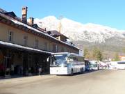 Busstation in Cortina d'Ampezzo