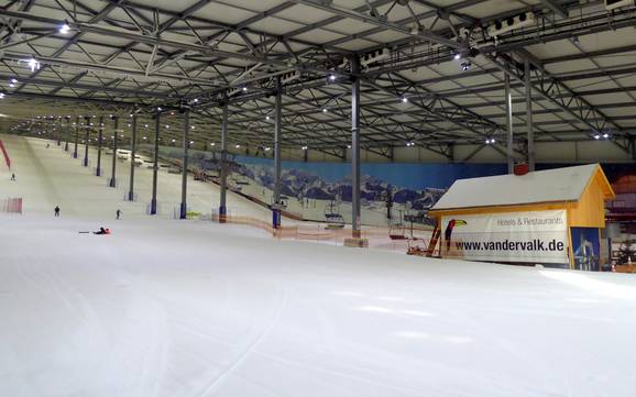 Mecklenburg-Vorpommern: Grootte van de skigebieden – Grootte Wittenburg (alpincenter Hamburg-Wittenburg)
