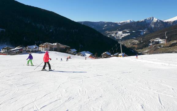 Skigebieden voor beginners in het Sarntal – Beginners Reinswald (Sarntal)