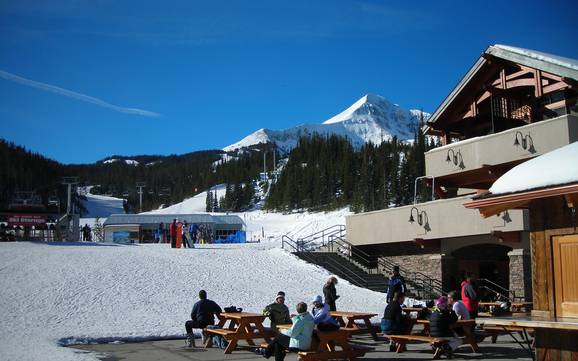 Grootste hoogteverschil in Montana – skigebied Big Sky Resort
