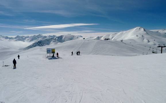 Grootste skigebied in het Alta Valtellina – skigebied Livigno