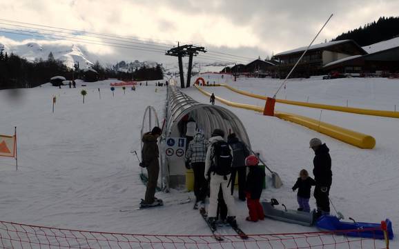 Skigebieden voor beginners in Evasion Mont-Blanc – Beginners Megève/Saint-Gervais
