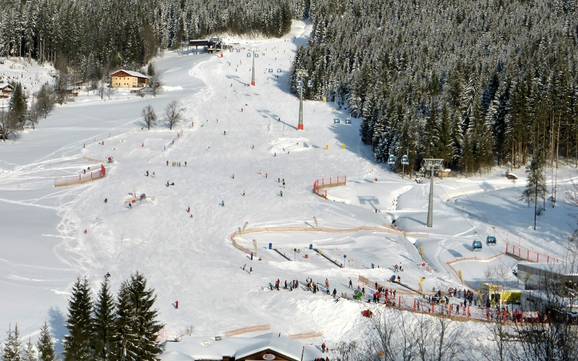 Skigebieden voor beginners in de Tennengau – Beginners Dachstein West – Gosau/Russbach/Annaberg