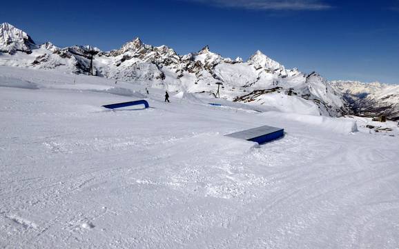 Snowparken Mattertal – Snowpark Zermatt/Breuil-Cervinia/Valtournenche – Matterhorn
