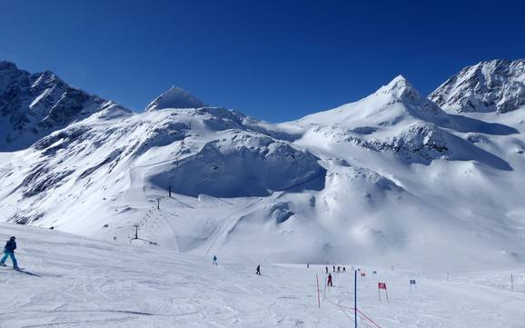 Skiën in het Stubachtal