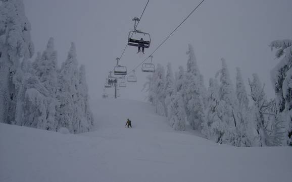Skiën in de Cascade Range