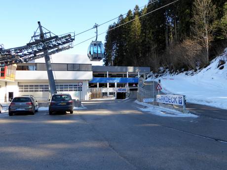 Kitzbüheler Alpen: bereikbaarheid van en parkeermogelijkheden bij de skigebieden – Bereikbaarheid, parkeren SkiWelt Wilder Kaiser-Brixental