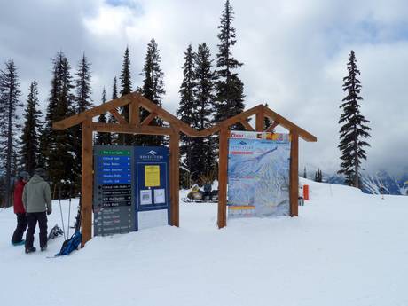 Columbia-Shuswap: oriëntatie in skigebieden – Oriëntatie Revelstoke Mountain Resort