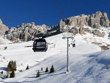 Val di Fassa (Fassatal): beste skiliften – Liften Carezza