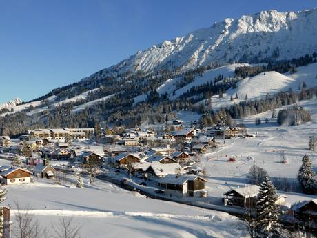 Allgäu: accomodatieaanbod van de skigebieden – Accommodatieaanbod Oberjoch (Bad Hindelang) – Iseler