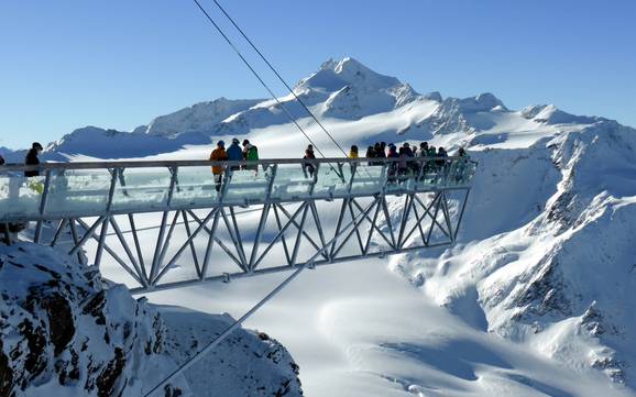 Grootste hoogteverschil in het Tiroler Oberland (regio) – skigebied Sölden