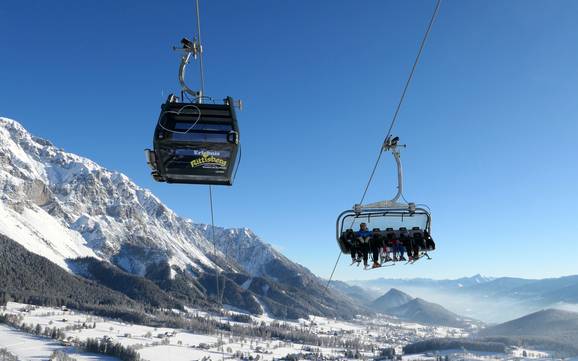 Skiën in het Dachsteingebergte