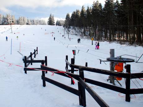 Skigebieden voor beginners in het Rothaargebergte – Beginners Sahnehang