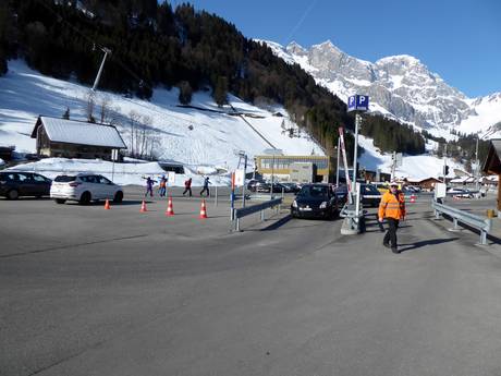 Centraal Zwitserland: bereikbaarheid van en parkeermogelijkheden bij de skigebieden – Bereikbaarheid, parkeren Titlis – Engelberg