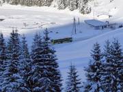 De skibusverbinding in de Tiroler Zugspitz Arena is uitstekend