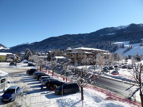 Hochpustertal: bereikbaarheid van en parkeermogelijkheden bij de skigebieden – Bereikbaarheid, parkeren Sillian – Thurntaler (Hochpustertal)