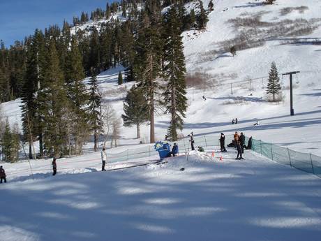 Skigebieden voor beginners aan het Lake Tahoe – Beginners Palisades Tahoe