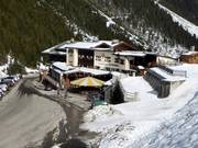 Het Alpensporthotel Mutterberg bij het dalstation