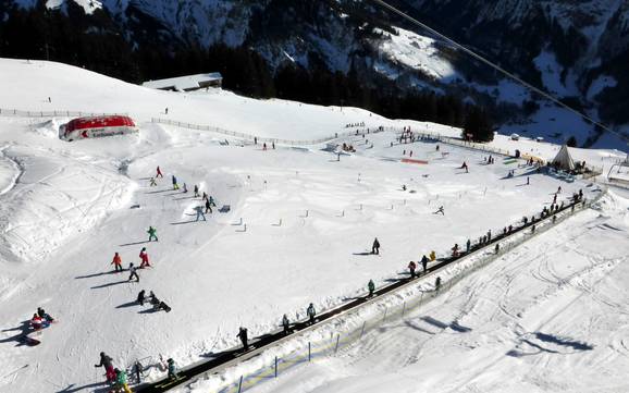 Skigebieden voor beginners in het Sernftal – Beginners Elm im Sernftal