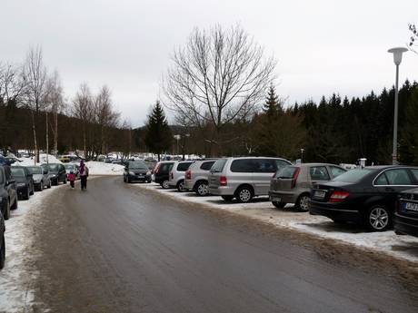 Arberland: bereikbaarheid van en parkeermogelijkheden bij de skigebieden – Bereikbaarheid, parkeren Geißkopf – Bischofsmais